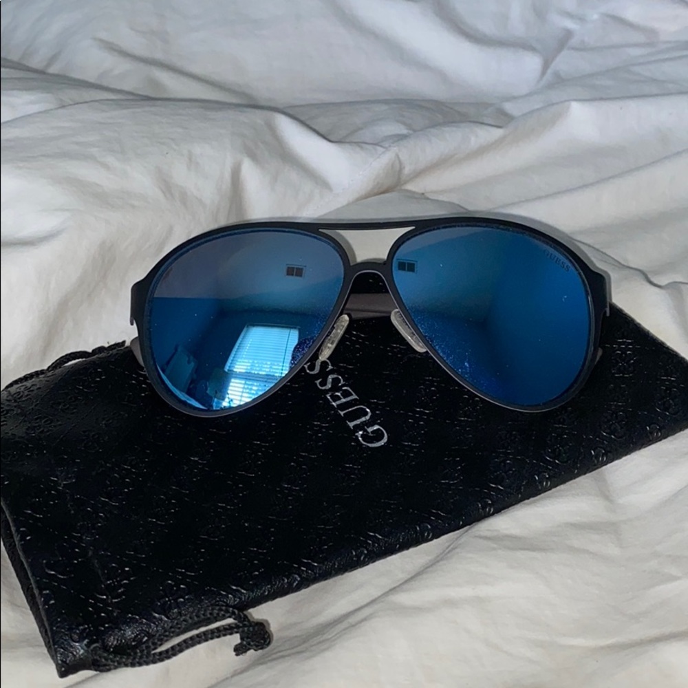GUESS Mirrored Sunglasses